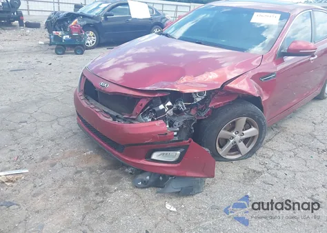 2014 Kia Optima Lx из США, поврежденный, VIN 5XXGM4A70EG304604